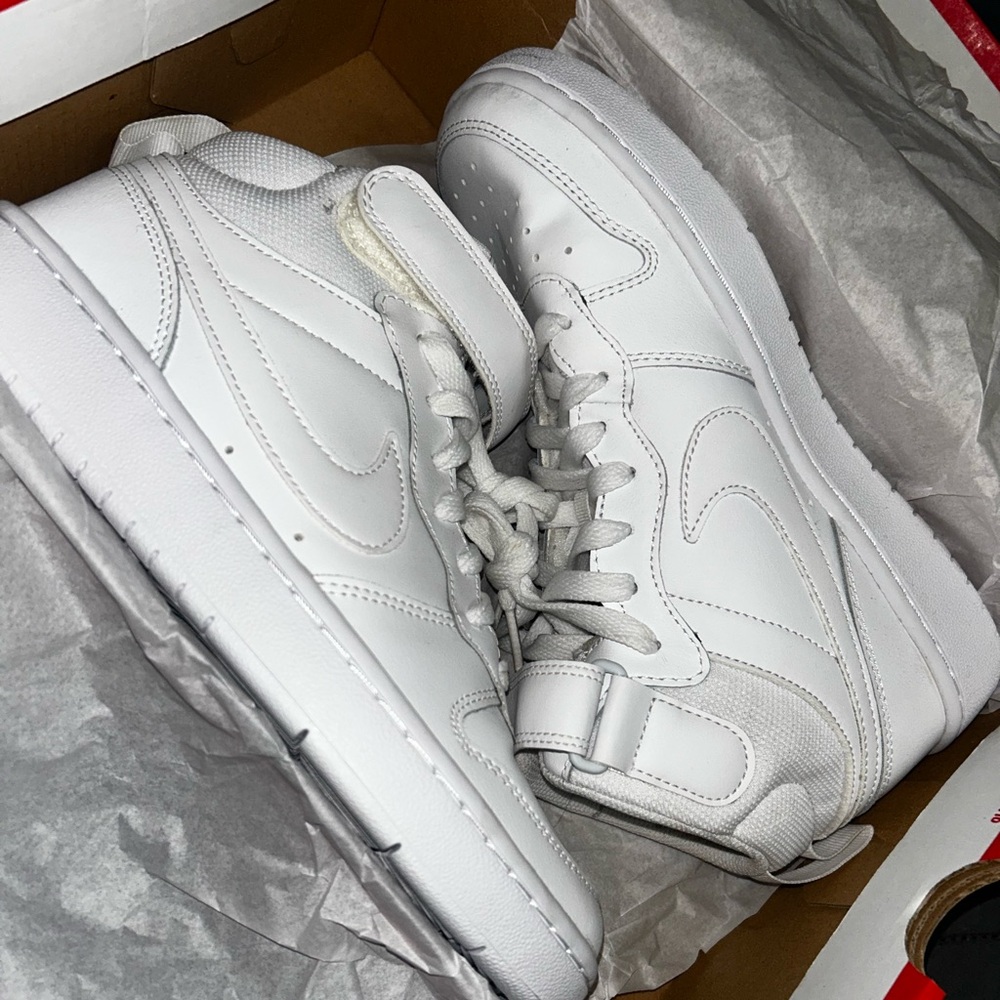 Nike Men's White High-Top Sneakers